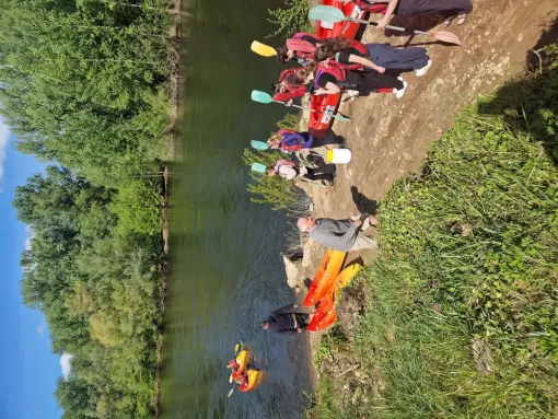 week end férié du mois de mai sortie en canoë à sarlat, Sarlat-la-Canéda, Le Canoë’Bar Dordogne