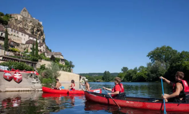 Location de canoë, Sarlat-la-Canéda, Le Canoë’Bar Dordogne